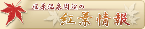 塩原温泉周辺の紅葉情報