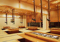 囲炉裏宴会場